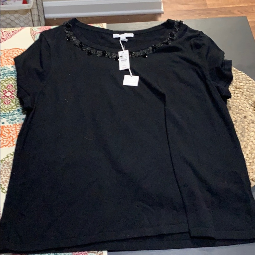 Beautiful black Talbots top
